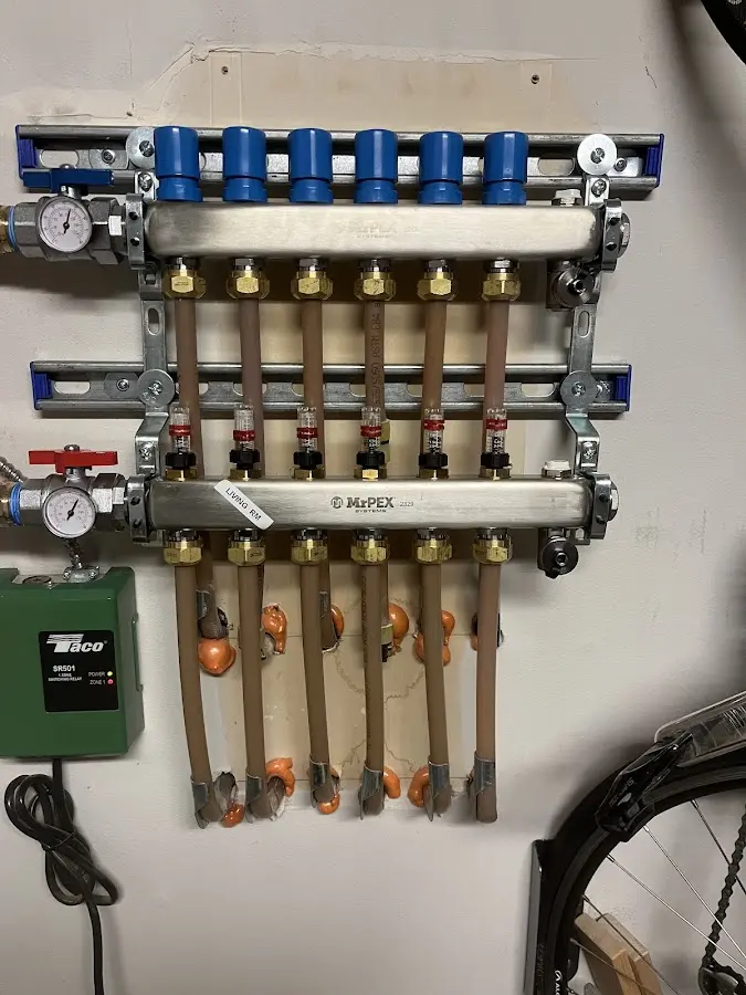 Plumber performing Water Heater Repair at a residential property in Lower Merion